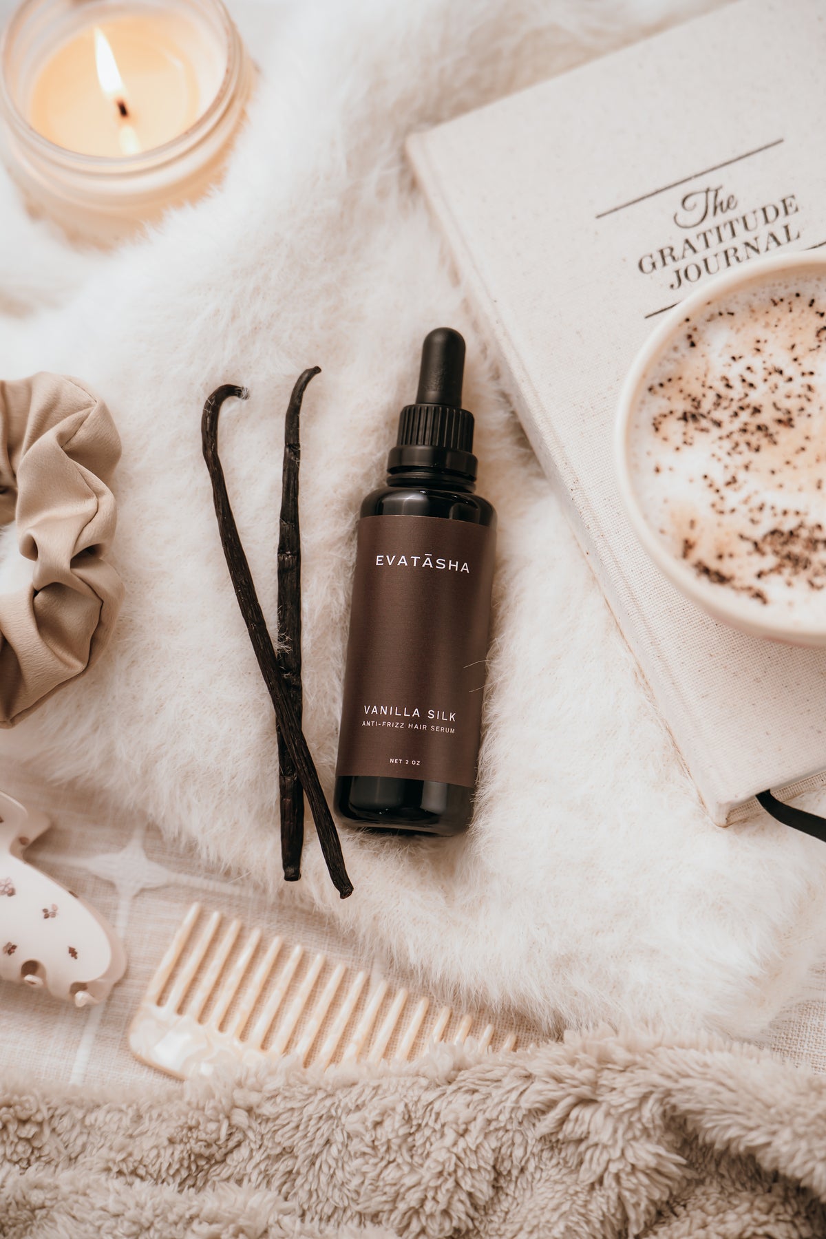 Vanilla Anti Frizz Hair Oil