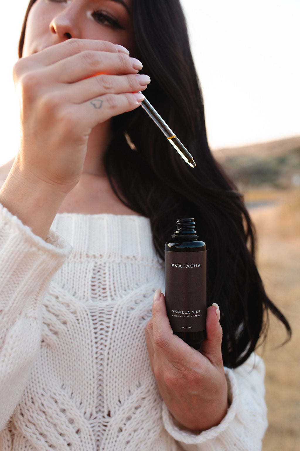 Vanilla Anti Frizz Hair Oil