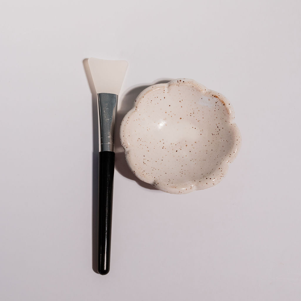 Face Mask Bowl and Silicone Wand Applicator