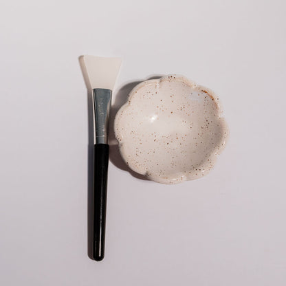Face Mask Bowl and Silicone Wand Applicator