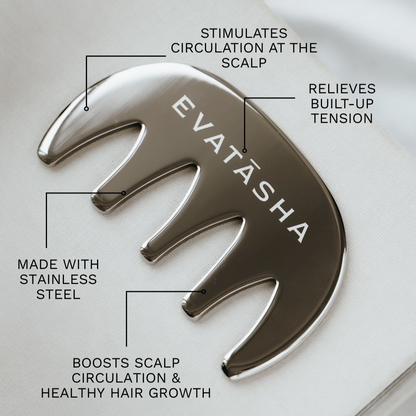 Stainless Steel Hair Gua Sha