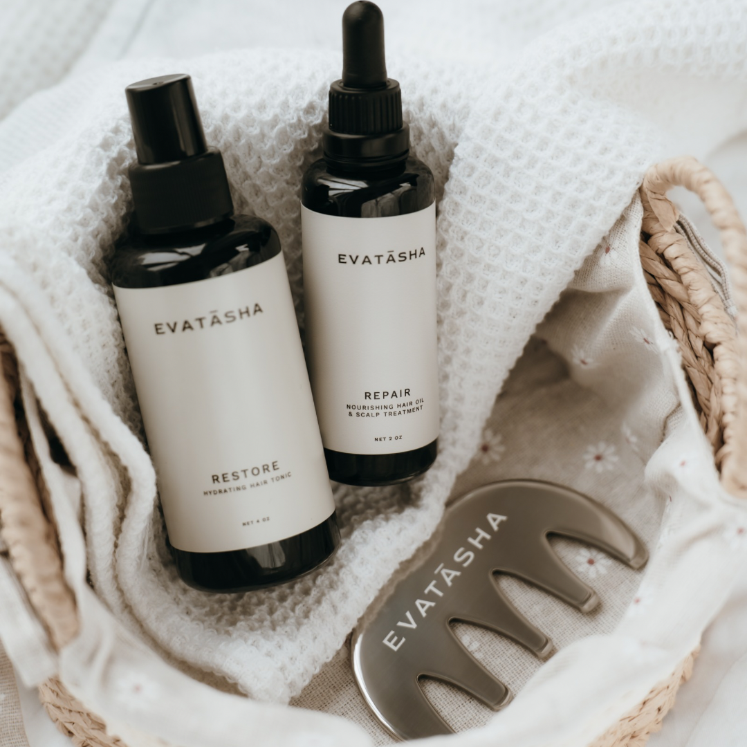 Stainless Steel Hair Gua Sha
