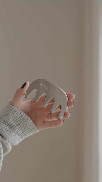 Stainless Steel Hair Gua Sha